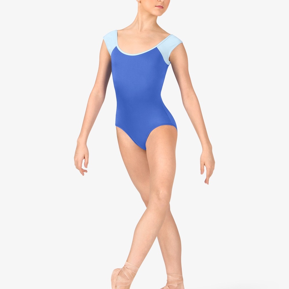 Mariia Tatiana Cap Sleeve Leotard
